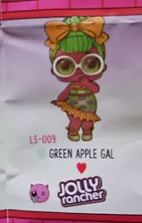LOL Surprise Dolls Mini Sweets Series Green Apple Gal NEW JOLLY RANCHER.  What is shown in the photos is exactly what...