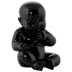 Statue déco. Couleur : Noir.