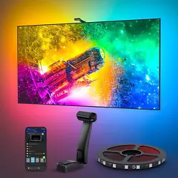 Govee led lights for TV are competent to match the colors of any screen content. DreamView Light Show: The DreamView...