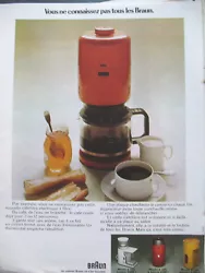 Original French Ad ! Publicité de presse originale, format 25 x 35 cm, provenant dun magazine dépoque.