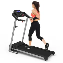 Low Impact : Compared with outdoor running, the treadmill running panel is softer, which can reduce the impact on the...