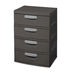 Organize with ease! The large-capacity drawers glide smoothly on hidden rollers, even under a heavy load, while the...