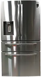 Samsung 28 Cu Ft French Door Refrigerator (Model RF28R7201SR ) Has been opened and taken out of box still new. Standard...