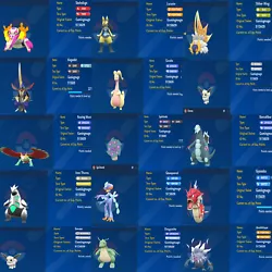 In-order to trade we will need to trade through the online system. You pick any out of the 400 Types Pokemon Available...