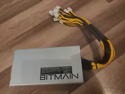 Bitmain Antminer APW7-12-1800 ASIC Power Supply for Crypto mining - BTC / ETH.  Opened box to verify contents and take...