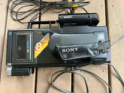 It powers on and can eject a cassette but I can’t get it to play any of his 8mm tapes. Sony Video 8 af. The zoom and...