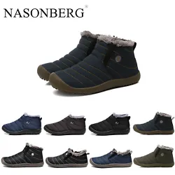 This snow boots features breathable fabric upper, warm fur lining, and slip resistant, durable, rubber outsole. The...