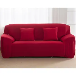 1/2/3/4 Seater Stretch Chair Sofa Covers Couch Cover Elastic Slipcover Protector. With stretch material, It suits for...