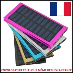 Entrée: DC 5.0V / 1A. Sortie: DC 5.0V 1A / 2,1A. Type de batterie: batterie Li-ion. Lampe de poche.