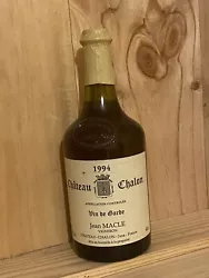 Château Chalon 1994 du domaine MacleBouteille en bel état. Remise en main propre sur Paris, Bretagne ou dans la...