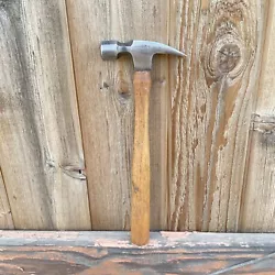 For sale is a vintage Vaughan claw hammer, model number 9, weighing 10 oz. This hammer features a straight claw and a...