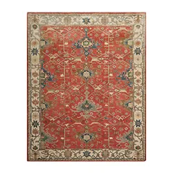 This is a Hand Tufted 100% Wool Oriental Rug. Size: 8 x 10, 9’ x 12’ Rug #: 16668 Material: 100% Wool Design: Arts...