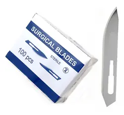 Safe, effective and convenient, the scalpel blades are sterilized by gamma radiation. The scalpel blades are...