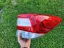 2017 - 2022 Subaru Impreza 2018 - 2022 Crosstrek Right TAIL LIGHT OEM. There is a small scratches (easy to buff) see...