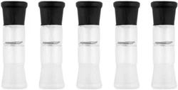 Black wrap vortex bowl, as pictured, 5 pieces.