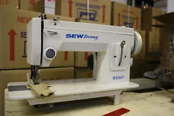 If you mostly sew leather and heavy weight material with heavier than normal thread, then the SewStrong RE-607L...