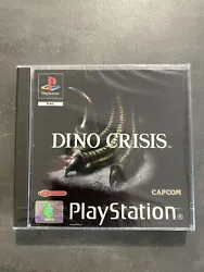 Dino Crisis PS1 Sous blister neuf. Très bon état du blister et de la boîte