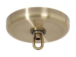 Kit includes crossbar, mounting screws, threaded rod and matching loop with retaining ring. Clean modern look with no...