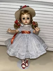 Vintage Madame Alexander Lacy Doll 11 Inch. Beautiful doll. She has some color variation in her hair. I’m not sure if...