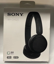Wireless Over-The-Ear Bluetooth Stereo Headphones. Sony (authentic). Condition: New, opened. Tested for power,...