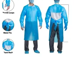 Disposable Isolation Gowns. Size XL but can also be worn by smaller people sure to the design.