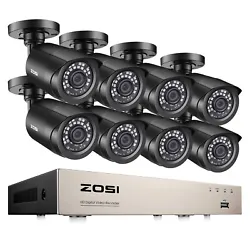 Downloas Free Zosi Smart App. It supports up to 5MP HD video input, allowing clearer and sharper viewing experience....