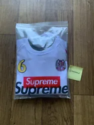 Supreme Hooded Soccer Jersey Size Medium FW 2023 Brand New In Hand SHIPS TODAY. Condition is New with tags. Shipped...