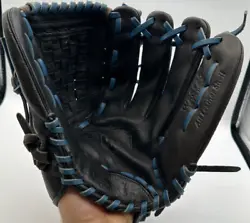 Rawlings Select Series WRS 125 Black and Blue 12 1/2 Inch Leather Glove Right Hand Throw
