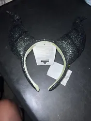 Disney Parks Sleeping Beauty Maleficent Villain Horned Ears Headband. Condition is New. Shipped with USPS Ground...