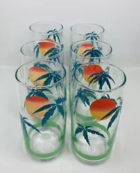 This set of 6 vintage Anchor Hocking tumbler glasses is perfect for any drinkware collection. The glasses feature a...