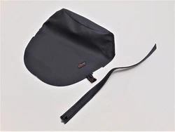 Luimoto Kawasaki ZX1000 Ninja ZX-10R Baseline Passenger Seat Cover CF Black.
