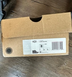 UGG Canoe Weather Toddler Boy’s (1105181T) Gray Shoes Boots Sz 8 NIB.