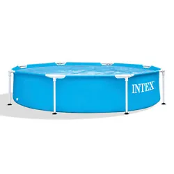 Model 28205EH. MPN 28205EH. This circular pool is easy to set up and sits nicely on any outside surface. It takes about...
