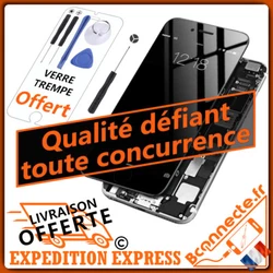 Bloc écran LCD complet pour iPhone 6 / 6 Plus / 6S / 6S Plus / 7 / 7 Plus / 8 / 8 Plus Noir ou Blanc. Écran LCD pour...