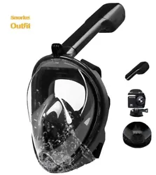 Snorkel Mask Full Face Snorkeling Mask Snorkel Set with Panoramic View. This product ships directly from the supplier,...