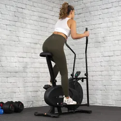 Built-in Wheels - Simply tip the elliptical upward to an angle, and now you can move the machine from room to room with...