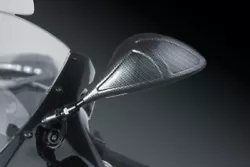 Rétroviseur à coque en plastique homologué avec un design plus pensé pour les motos de type R bien quil puisse...
