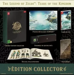 zelda tears of the kingdom collector switch Nintendo Précommande france microman. Envoie le jour de sa sortie