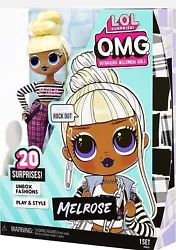 LOL Surprise OMG Melrose Fashion Doll with 20 Surprises.