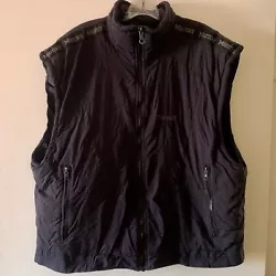 Marmot PRIMALOFT Quilted Insulated Black Puffer Vest ~ Men’s Size XLPlease see photos for exact condition and...