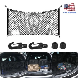Type: Car Cargo Net. 1 x Car Cargo Net with 2 Hooks. Smooth elastic net, strong scalability, it won’t be dropping for...