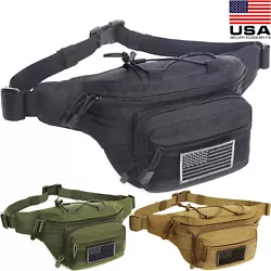 It’s perfect for running, travel, camping, hiking, hunting, cycling and as a conceal carry bag. The integrated MOLLE...