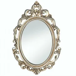The oval mirror is a perfect accent for any room, from an entry to a living room to a powder room. Check out our great...