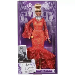 Barbie Collector Doll | Queen of Salsa Celia Cruz In Red Lace Dress | In Hand