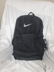 NIKE Brasilia MESH 9.0 IX Backpack Hermosa Stakes Prime Student Charcoal. Good condition, minor flaws and wear pictured