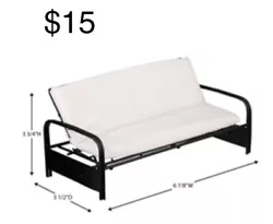 This is a new Miniature Dollhouse size. 1:12 scale futon reduced price.ADORABLE.Smoke Free Home.Please email with any...