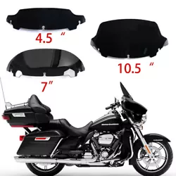 (Type: Round Upper Fairing Windshield. But the Black one s visibility is weaker than smoke one.). 1 x Windshield....