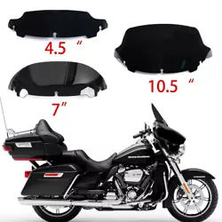 (Function：Windscreen. Type: Round Upper Fairing Windshield. But the Black one s visibility is weaker than smoke...