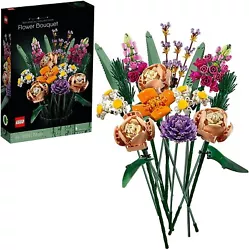 Le Bouquet de fleurs LEGO fait partie de la collection Botanique de LEGO. Les fleurs sont personnalisables : les...
