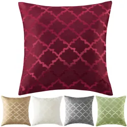 1 Pc x Throw Pillow Cover( Without Insert/Filler). Breathable, textured made with color matching, invisible zipper,...